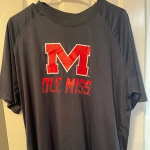 Dry Fit, Ole Miss, Tshirt, Large, Used